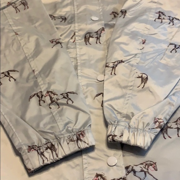 Joules Jackets & Coats Joules Horse Golightly Hooded Rain Jacket